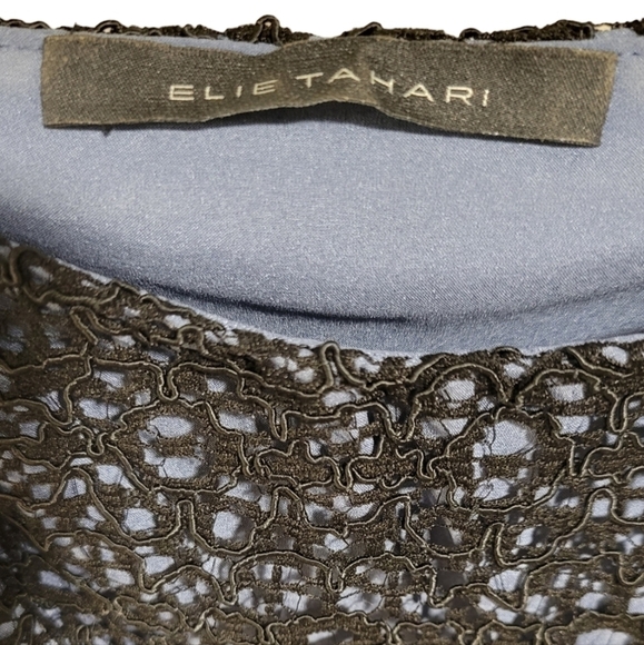 Elie Tahari Spaghetti Strap Maxi Dress - Picture 5 of 6